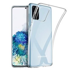 Átlátszó szilikon tok Samsung S20 PLUS