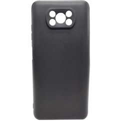 Fekete szilikon tok Xiaomi Poco X3/X3 Pro