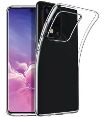Átlátszó szilikon tok Samsung S20 ULTRA