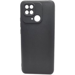 Fekete szilikon tok Xiaomi Redmi 10C