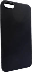 Fekete szilikon tok iPhone 5