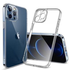 Átlátszó szilikon tok iPhone 12 Pro