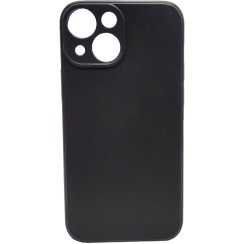 Fekete szilikon tok iPhone 13 MINI