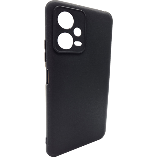 Fekete szilikon tok Redmi Note 12 Pro 5G