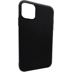 Fekete szilikon tok iPhone 11 PRO MAX