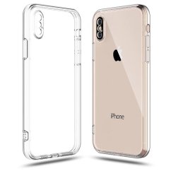 Átlátszó szilikon tok iPhone XS Max
