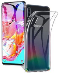 Átlátszó szilikon tok Samsung A20S