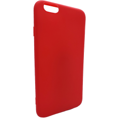 Piros szilikon tok iPhone 6 PLUS