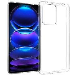 Átlátszó szilikon tok Xiaomi Redmi Note 12 Pro 5G