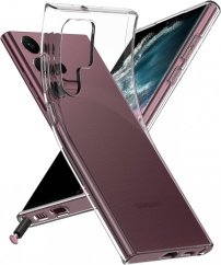Átlátszó szilikon tok Samsung S22 Ultra