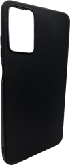 Fekete szilikon tok Xiaomi Redmi Note 10 4G