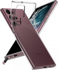 Átlátszó szilikon tok Samsung S22 Ultra