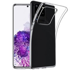 Átlátszó szilikon tok Samsung S21 ULTRA