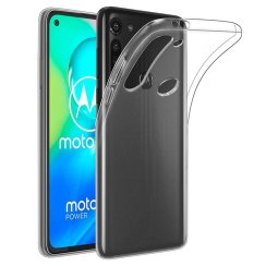 Átlátszó szilikon tok Motorola Moto G8 Power