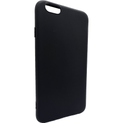 Fekete szilikon tok iPhone 6 PLUS