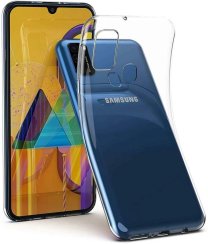 Átlátszó szilikon tok Samsung M21