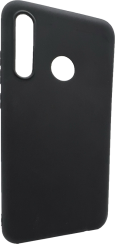 Fekete szilikon tok Honor 20 Lite