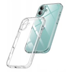 Átlátszó szilikon tok iPhone 17