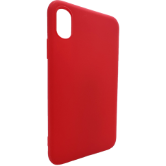 Piros szilikon tok iPhone XS MAX