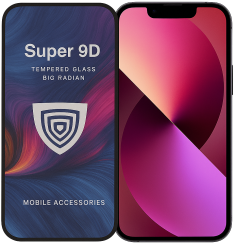 Edzett üveg Super 9D iPhone 13