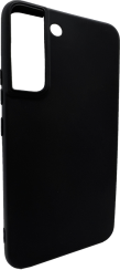Fekete szilikon tok Samsung S22 PLUS