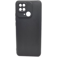 Fekete szilikon tok Xiaomi Redmi 10C