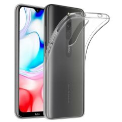 Átlátszó szilikon tok Xiaomi Redmi 8A