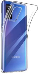 Átlátszó szilikon tok Samsung A41