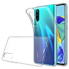 Átlátszó szilikon tok Huawei P30