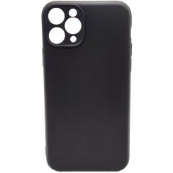 Fekete szilikon tok iPhone 11 PRO