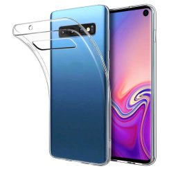 Átlátszó szilikon tok Samsung S10