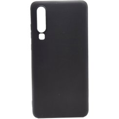 Fekete szilikon tok Huawei P30