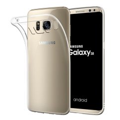 Átlátszó szilikon tok Samsung S8