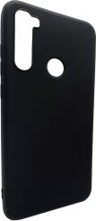 Fekete szilikon tok Xiaomi Redmi Note 8